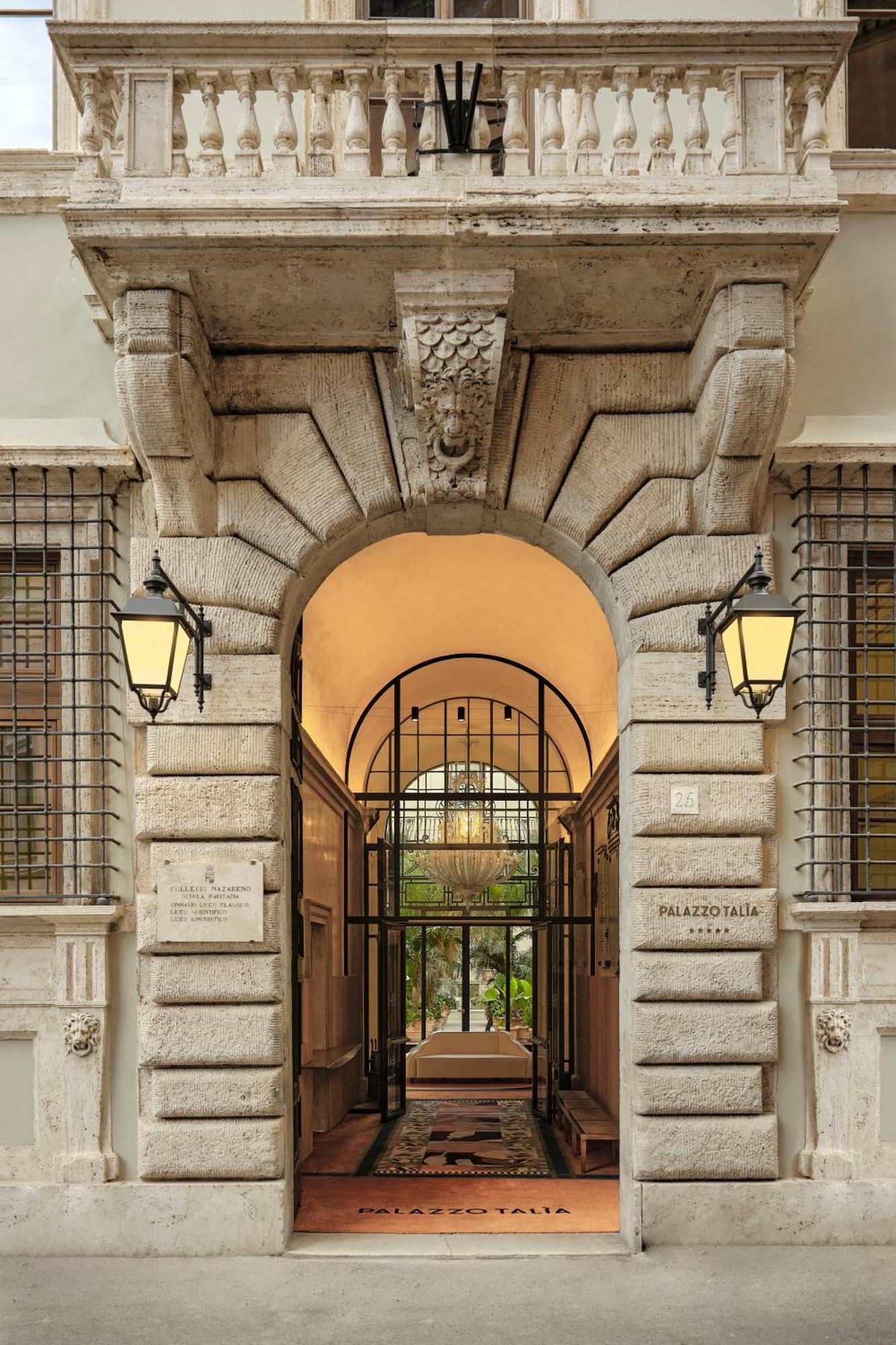 Palazzo Talia - Small Luxury Hotels Of The World روما المظهر الخارجي الصورة